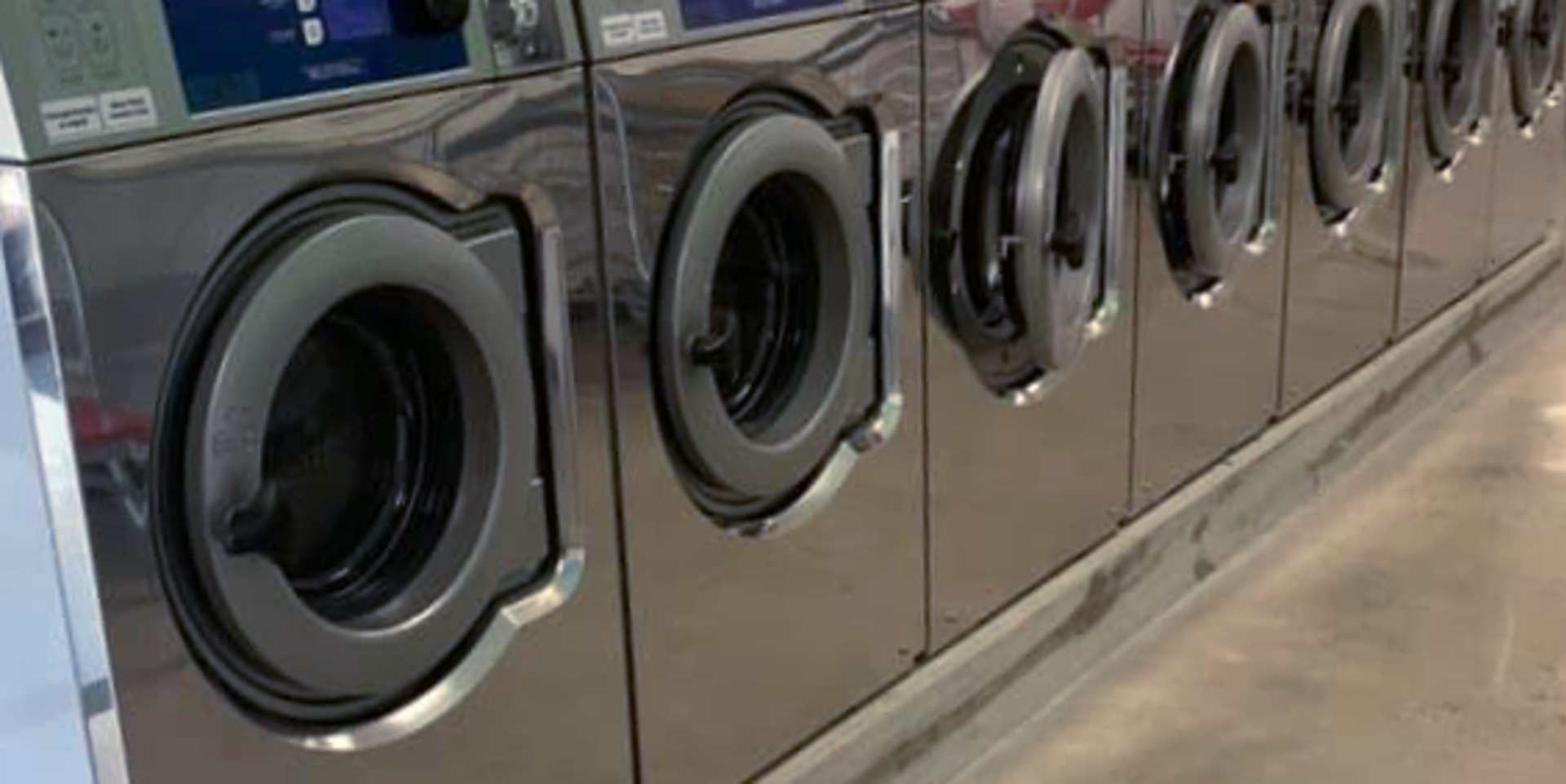 King Laundry Row Of Washers